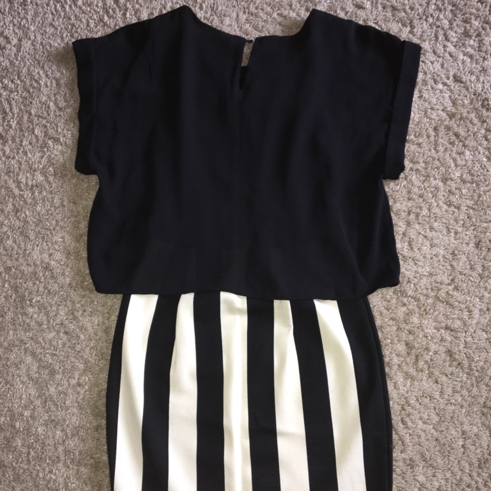 Black and White Dress